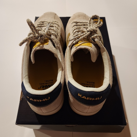 Karhu TRAMPAS Rainy Day Gray Fennel Seed Green F809039 Universal Works NIB - Picture 4 of 9